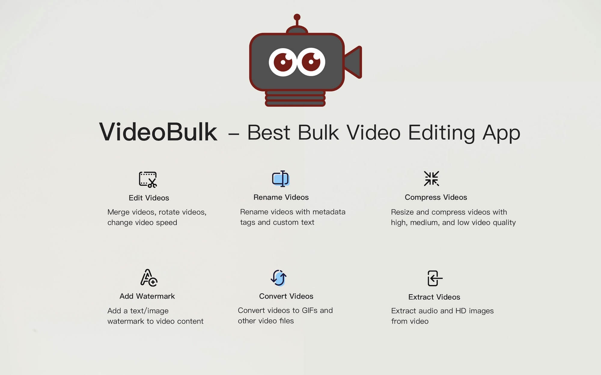 videobulk feature