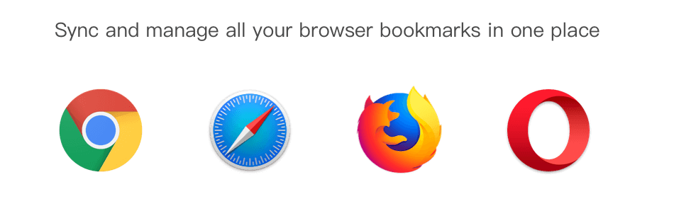 Sync and manage all browser bookmarks in one place