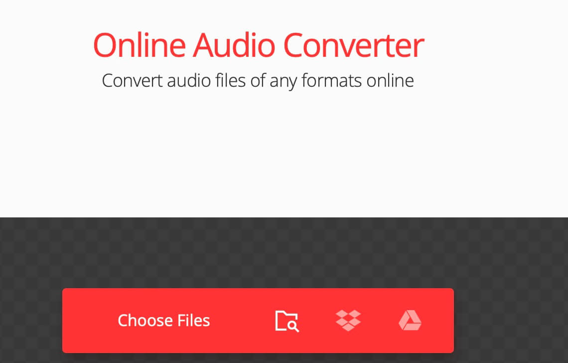 Convert AIFF to MP3 online