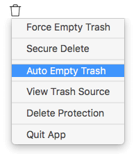 Auto Empty Trash Mac