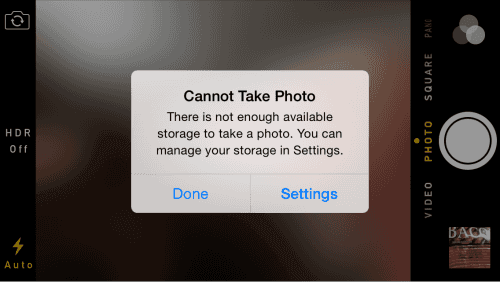 Why iPhone still have not enough storage after purchasing iCloud storage?