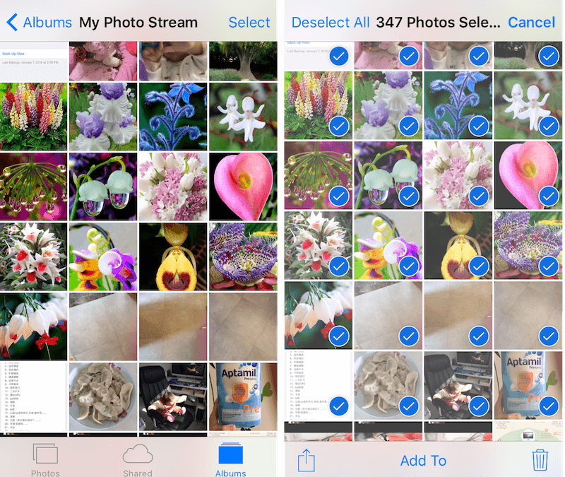 remove iphone photos