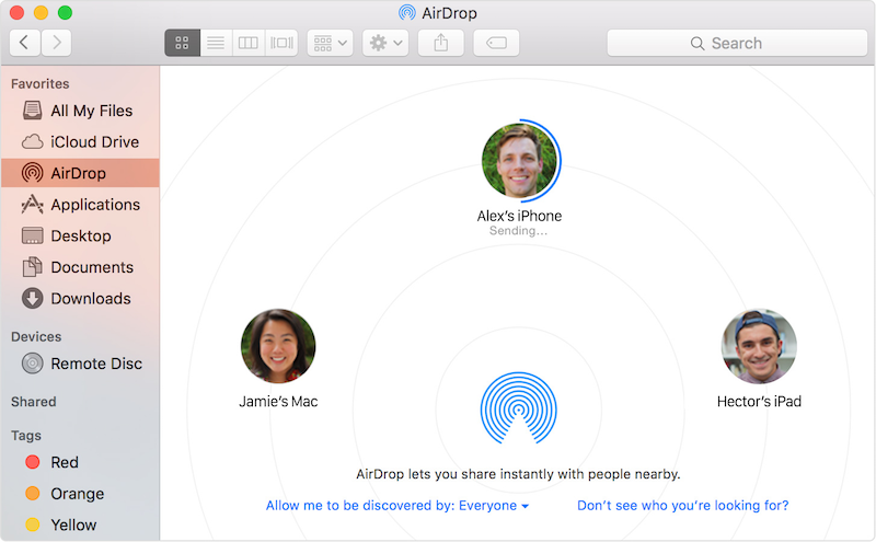 send file by airdrop mac