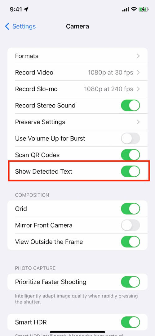 How To Disable Scan Text Feature On IPhone And IPad 