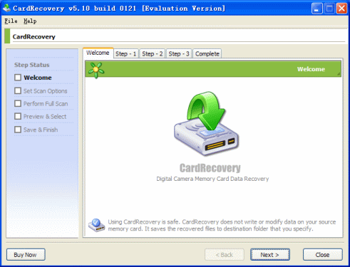 card file recovery