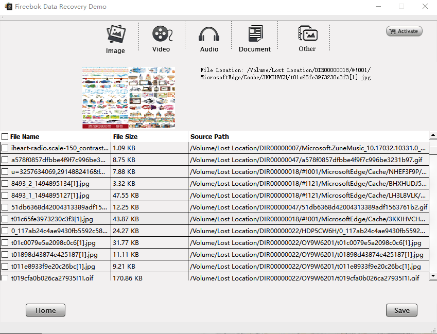 recovery result pc