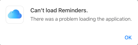 can not use ios reminder