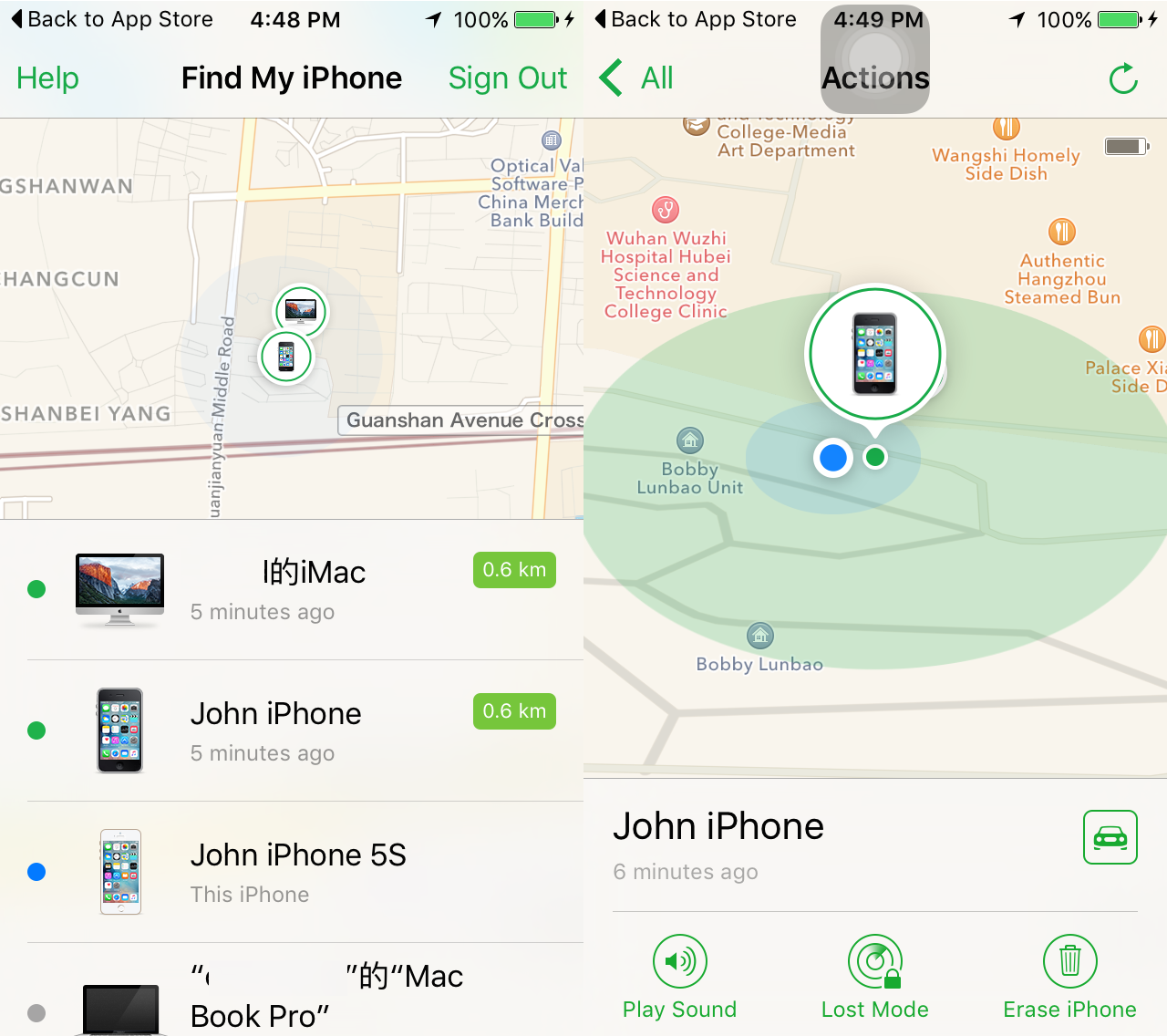 turn on find my iphone without phone