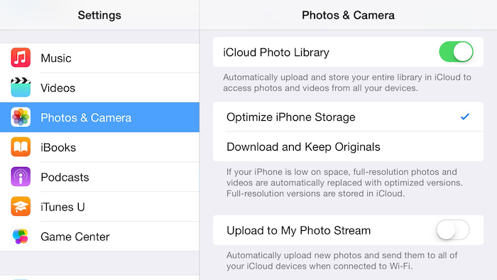 icloud photo storage