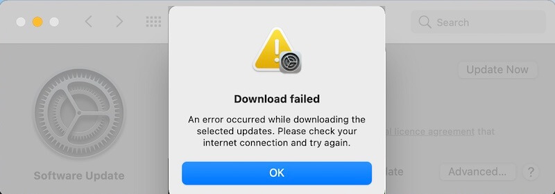 mac download failed