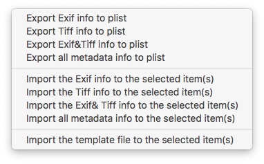 import photo all metadata