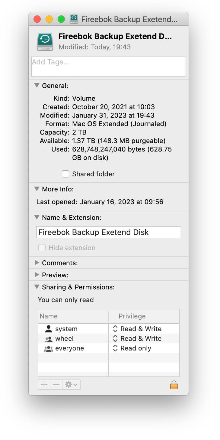 How to empty trash from EXFAT or FAT external drive on Mac?