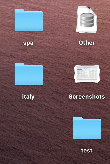 Delete unnecessary screenshots on Mac