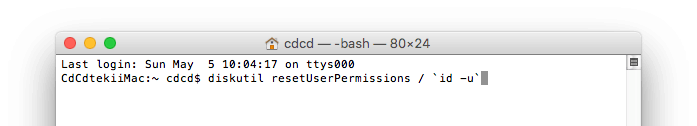 set home permission command