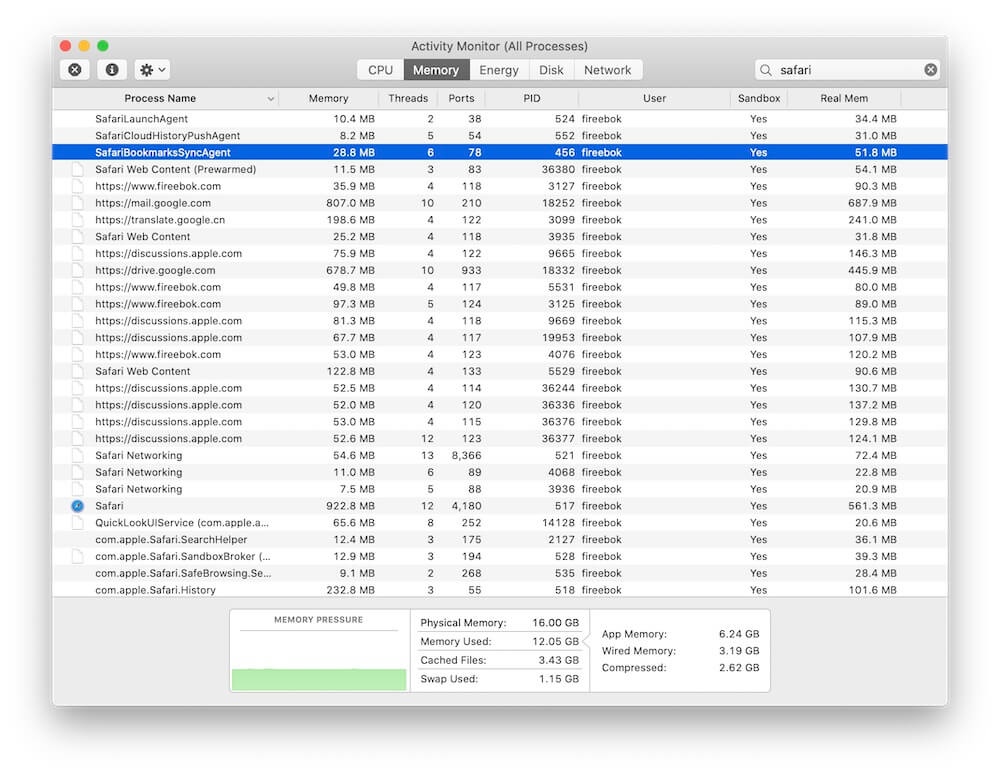 Manually sync iCloud bookmarks on Mac