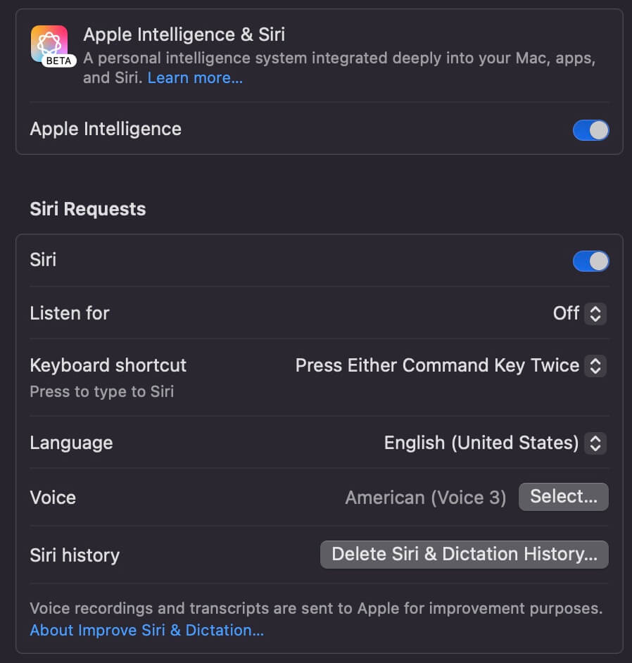  Switch Apple Intelligence Language and Voice