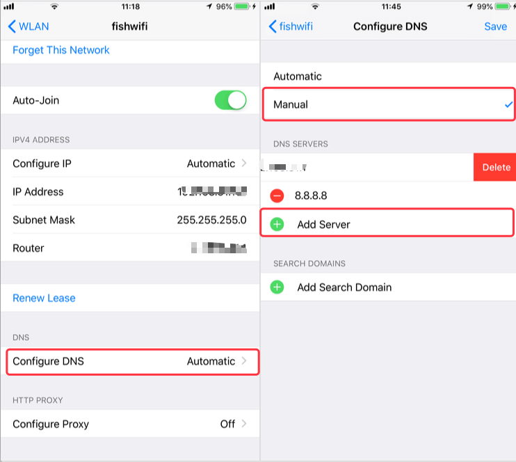 Dns iphone se как новый