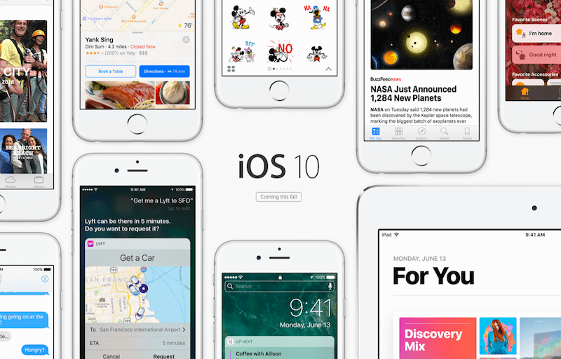 ios 10 redesign and individual