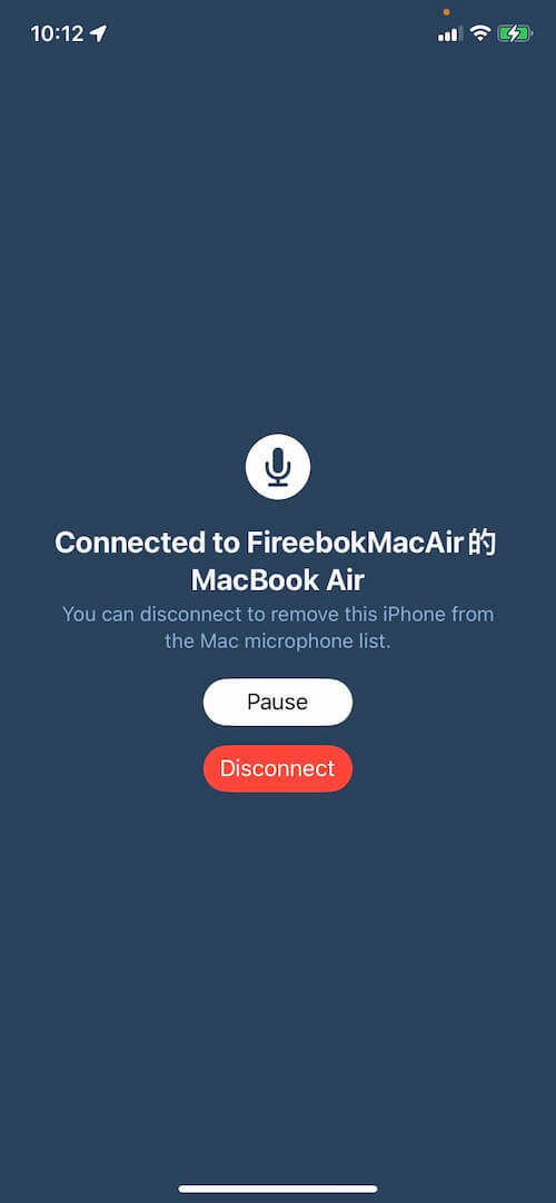 Turn off iPhone as Mac’s microphone input on Mac