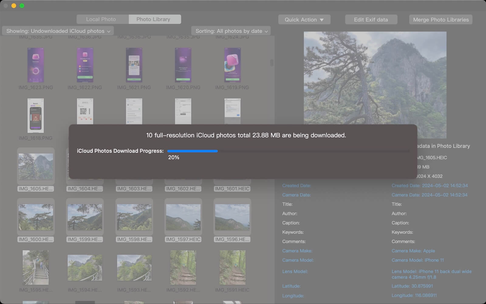 Download huge iCloud Photos Without Limits