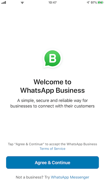 download whatsapp business for iphone 4