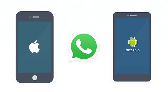 transfer whatsapp data from iPhone to android