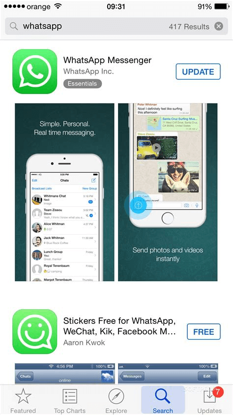 install whatsapp iphone free